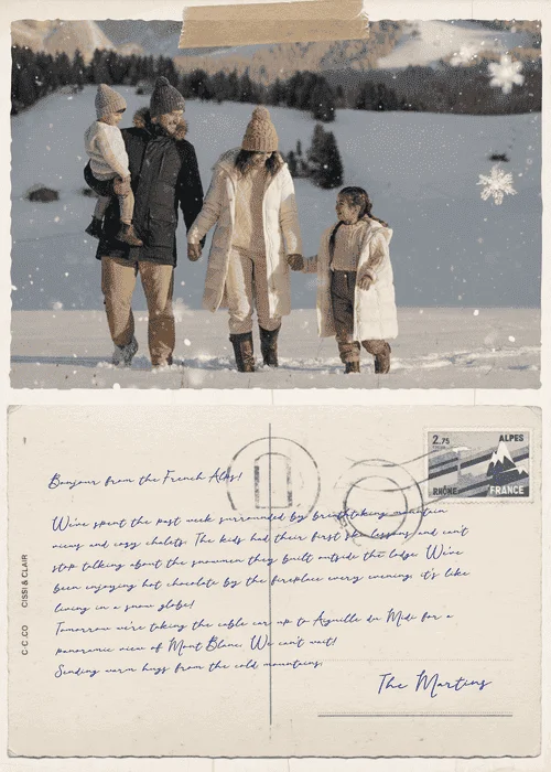 A collage made in PicCollage — Holiday Cards That Wow